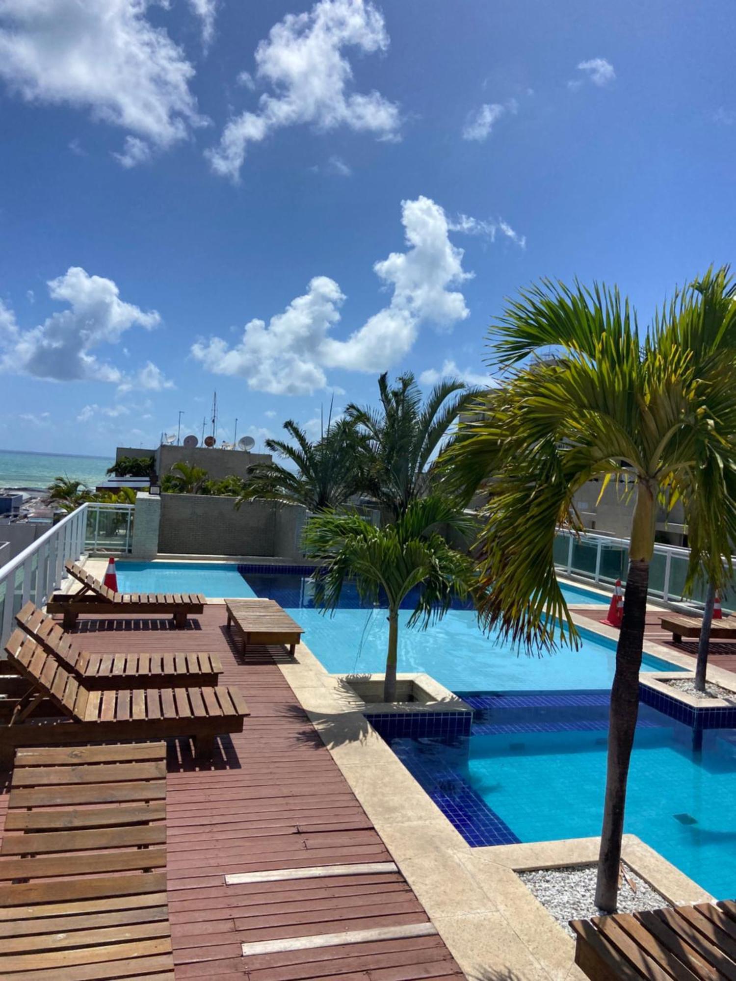 Edf Jtr- Aptos Com Varanda I Piscina Cobertura Maceió Exterior foto